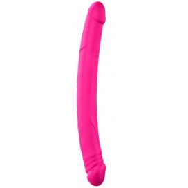 Double Gode Real Double Do Magenta 42 x 4 cm