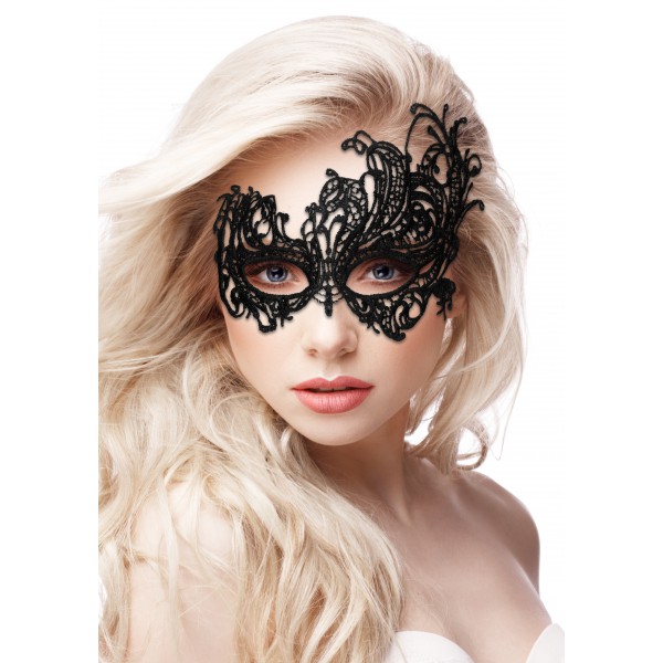 Royal Lace Mask Schwarz