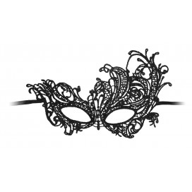 Ouch! Royal Lace Mask Schwarz