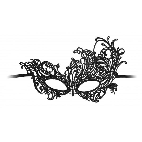 Royal Lace Mask Schwarz