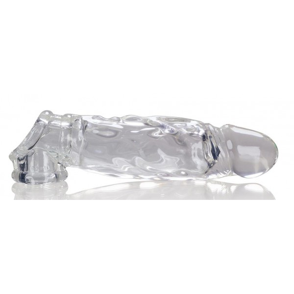 Butch Penis Sleeve 20 x 5.5cm Clear