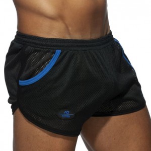 AD Fetish Pocket Rocky Shorts Black-Blue