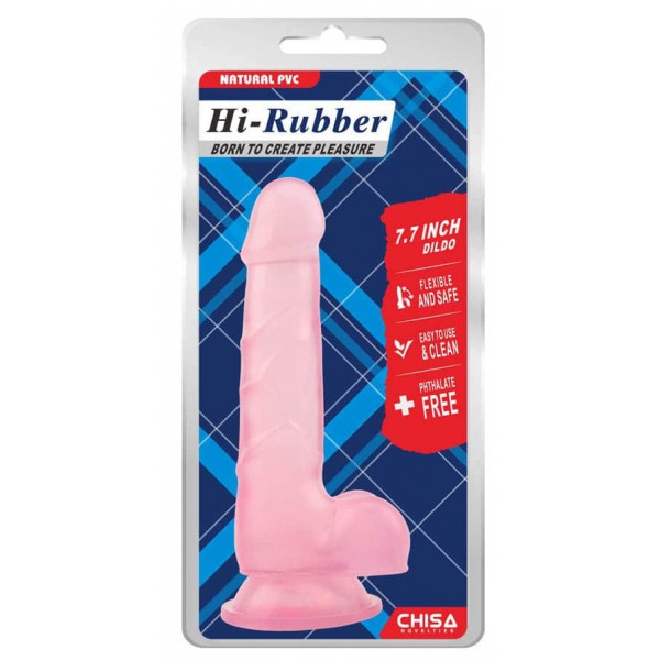 Dildo Rose Hi-Rubber 14 x 3.6 cm