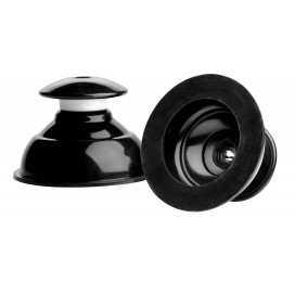 Master Series Suce Tétons Plungers Noirs