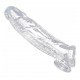 Enhancer Penis Sleeve 19 x 5cm Helder