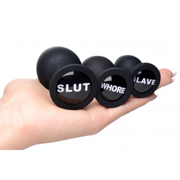 Dirty Words 3 plugs kit