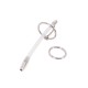 Catheter drilled rod 11cm - Diameter 7mm