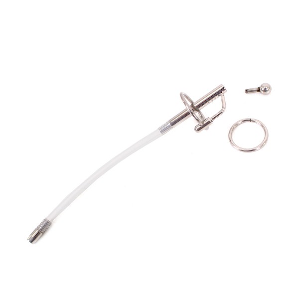 Catheter drilled rod 19cm - Diameter 7mm
