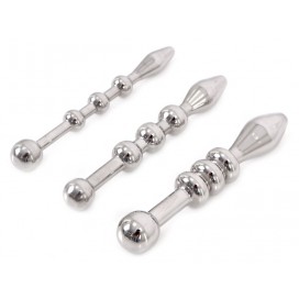 Kiotos Set of 3 Urethral Beads 5.5cm | 6 to 10mm