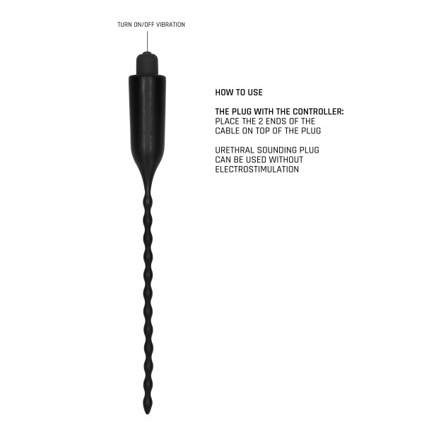 Electro Silicone Urethra Rod 18cm - Diameter 8mm
