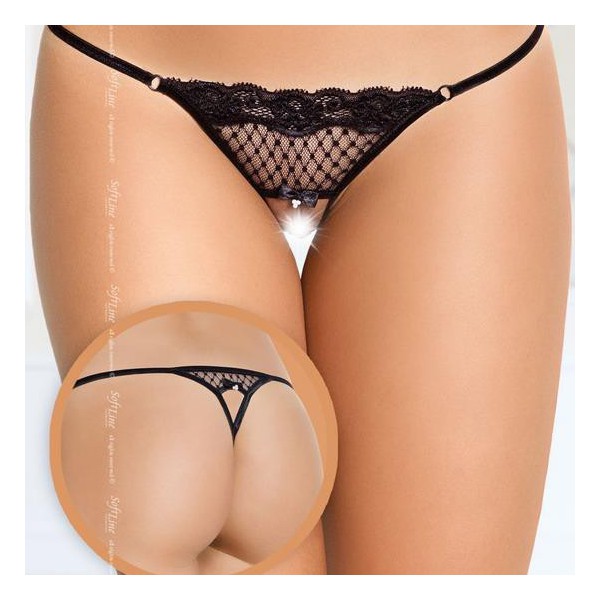 Open Thong KSENIA - Black