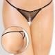 Klara Open Thong - Preto