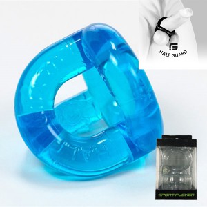 Sport Fucker Ballstretcher Half Guard Blue Ice