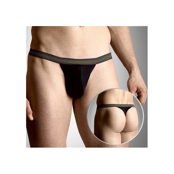 Mens thongs 4496 - black 