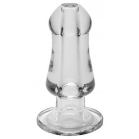 Perfect Fit Plug mit Tunnel The Rook 15 x 6 cm Transparent