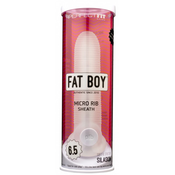 Manga para pénis FAt BOY Micro Rib 16 cm