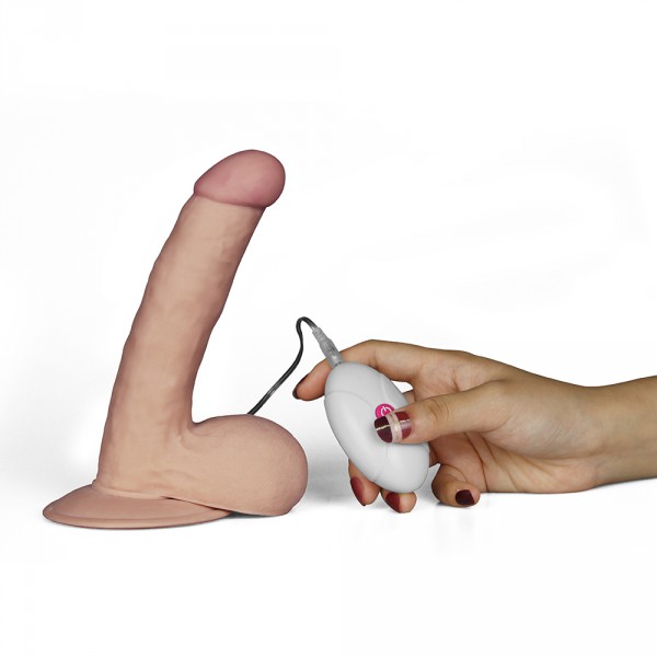 Dildo vibrante Ultra Soft 14 x 4 cm