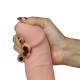 Ultra Soft vibrating dildo 17 x 4.5 cm