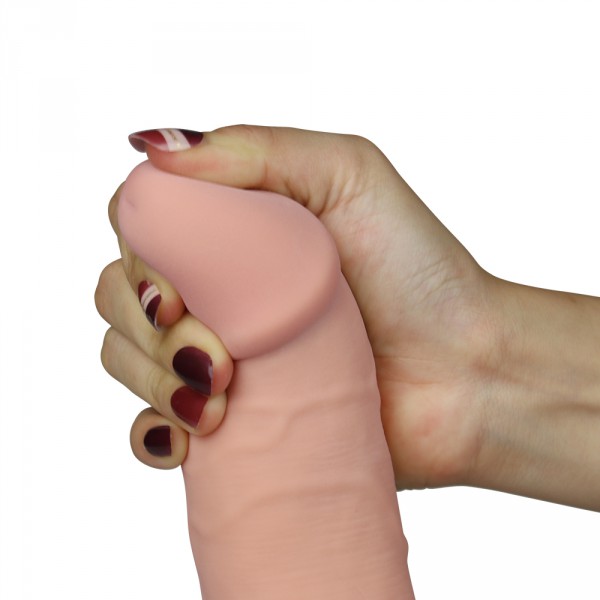 Ultra Soft Vibrierender Dildo 17 x 4,5 cm