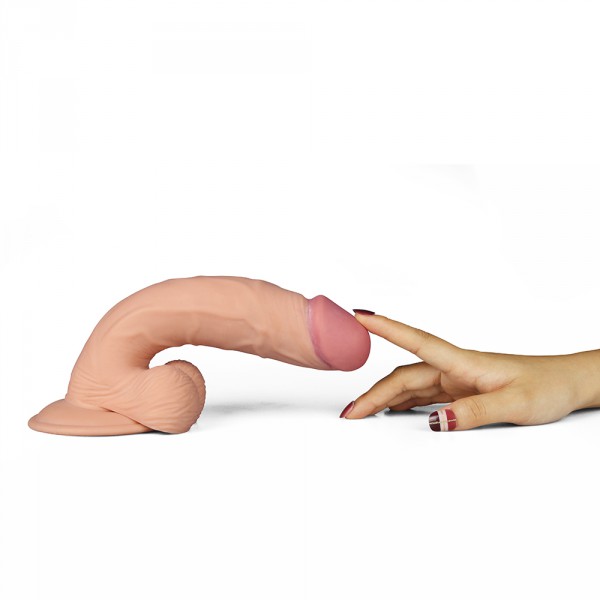 Consolador vibrador Ultra Soft 18 x 4,2 cm