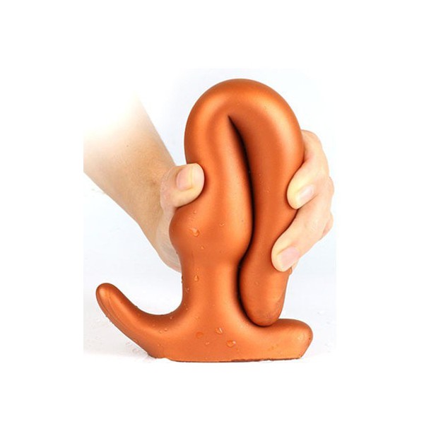 Énorme silicone souple godemichet anal anal gode masseur prostatique L