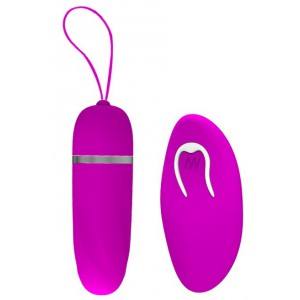 Pretty Love Debby Purple Ovo Vibratório sem fios - 8,5 x 2,8 cm