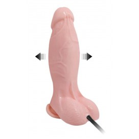 Aufblasbarer Dildo Penis Float 17 x 4cm pink