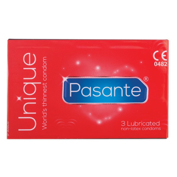 Latex free condoms PASANTE x3