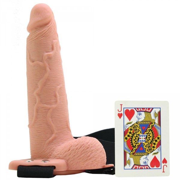 Strap-On Squirting Gürtel-Dildo 17 x 5 cm