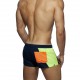 Racing Side Navy Swim Shorts