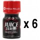 JUICE ZERO Rótulo Preto 10ml x6