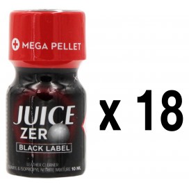  JUICE ZERO Etichetta Nera 10mL x18