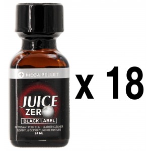 BGP Leather Cleaner  JUICE ZERO Etiqueta Negra 24mL x18