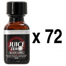 JUICE ZERO Rótulo Preto 24ml x72