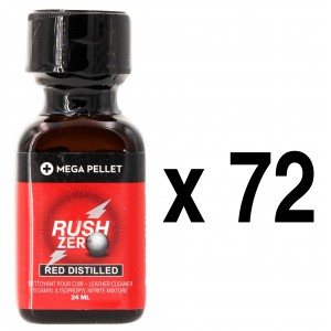 BGP Leather Cleaner RUSH ZERO Red Distilled 24ml x72