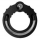 Cockring Silicone Holeshot black