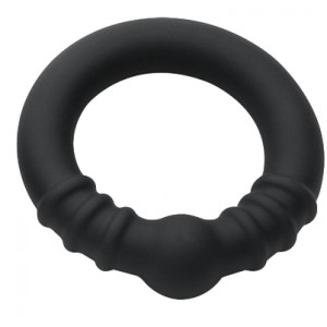 Sport Fucker Cockring Silicone Holeshot black