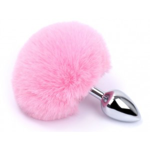 Kiotos Plug Kaninchenschwanz Bunny Tail 6 x 2.7 cm Pink