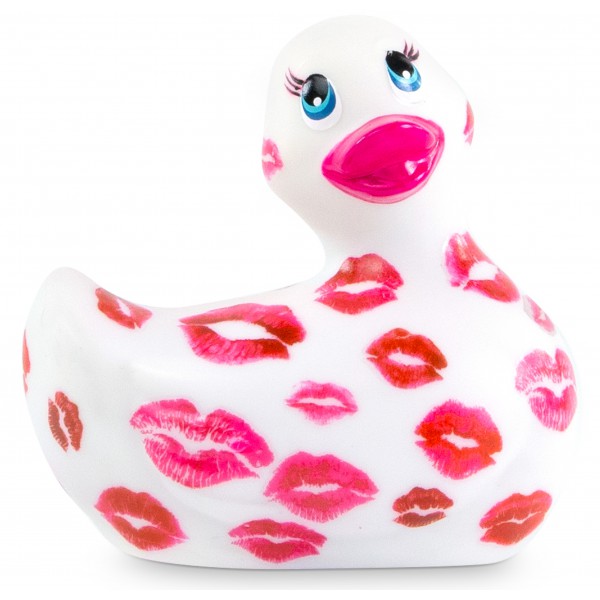 Vibrant Duck Romance - White