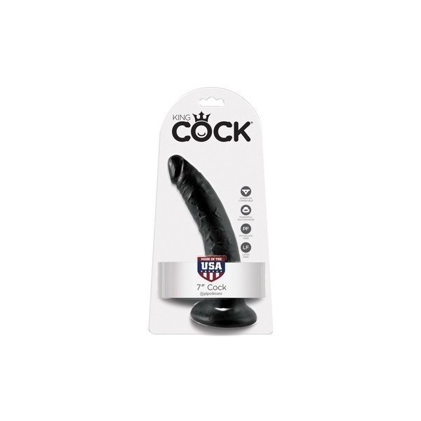 King Cock 18 x 4 cm Negro