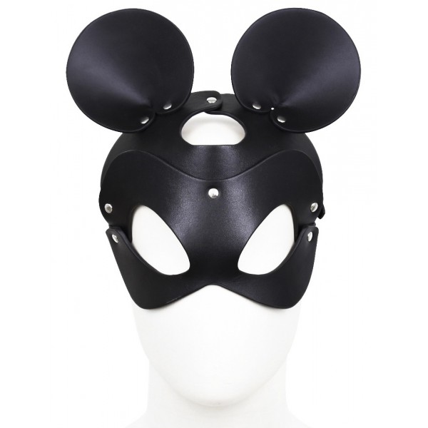 Mask with Black Mouse Face