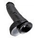 King Cock Dildo XXL 20 x 5,4 cm Schwarz