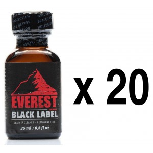 Everest Aromas Everest Schwarzes Etikett 24ml x20