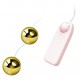 Gold Vibrating Anal Balls 3.5 cm