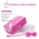 Kegel Master Aangesloten Geisha Ballen 8 x 3,4 cm