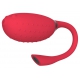 Huevo vibrador Fugu Mando a distancia 7 x 3,5 cm Rojo