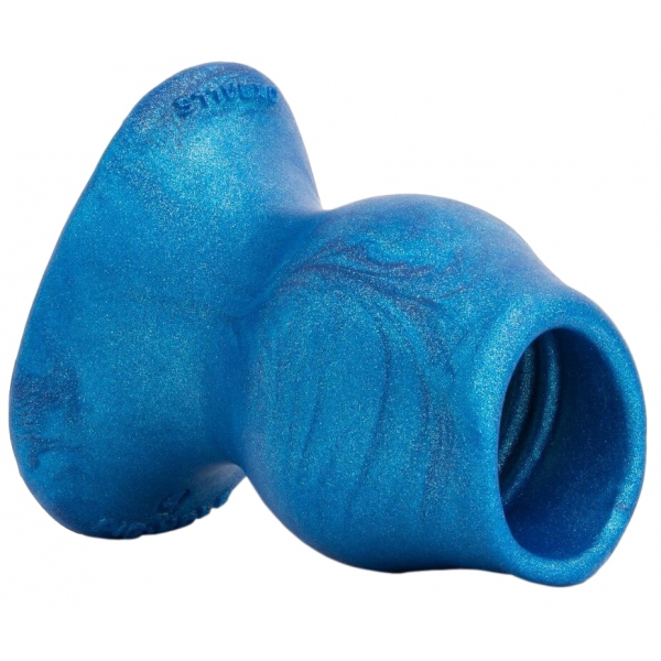 Plug Tunnel Pig-Hole Platinum Bleu 12 x 8.5 cm