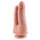 Consolador doble King Cock Penetrador 14 x 4cm