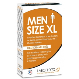 Estimulante de la erección Hombres Talla XL 60 cápsulas