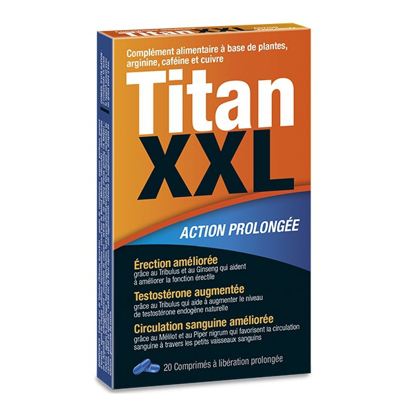 Estimulante Titan XXL 20 cápsulas